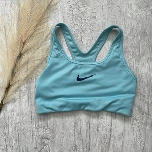 Nike sports bra blue - S
